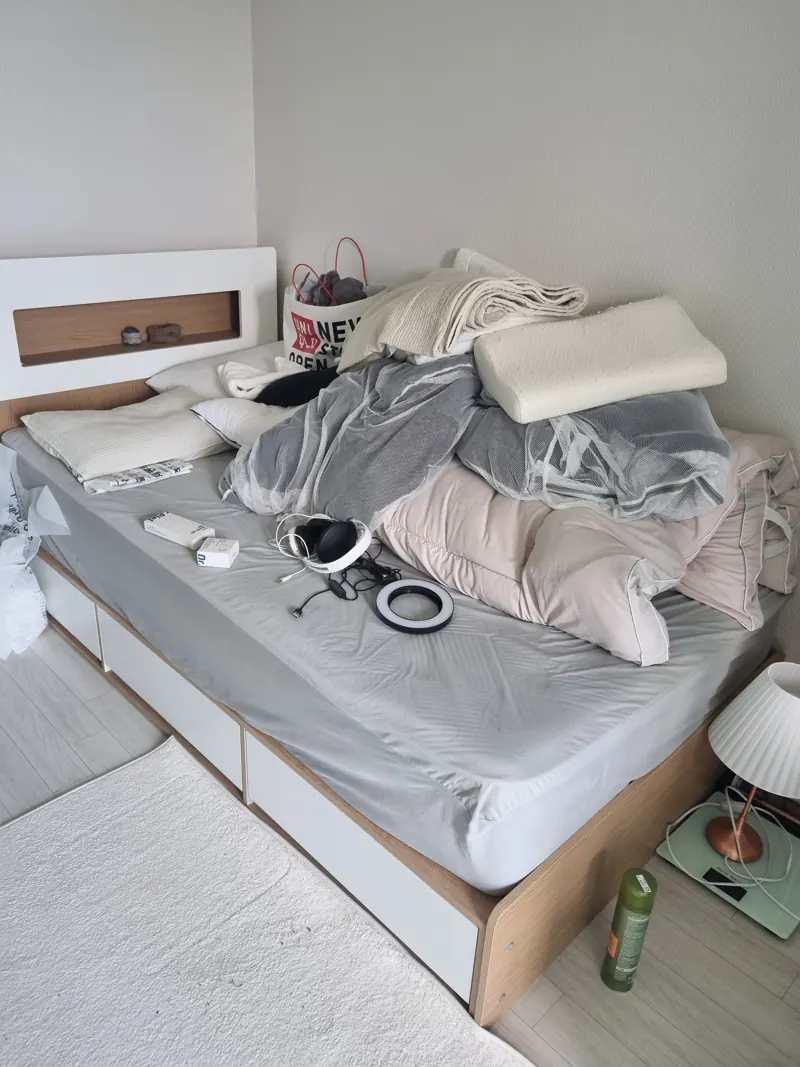 이사 전후, 가져가지 않을 짐 실제 현장 수거 전 사진