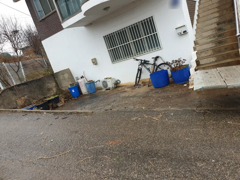 송산 생활권 단독주택 마당 정리 후